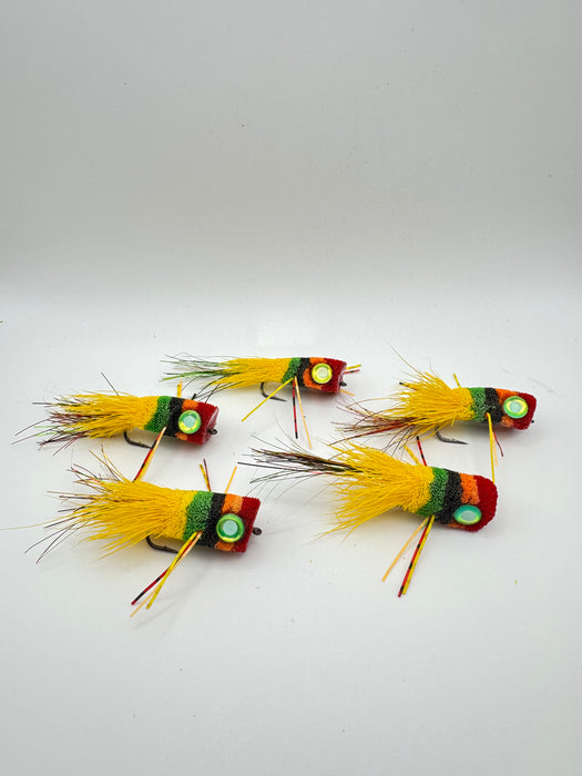 Deer Hair Fruit Cocktail Fly