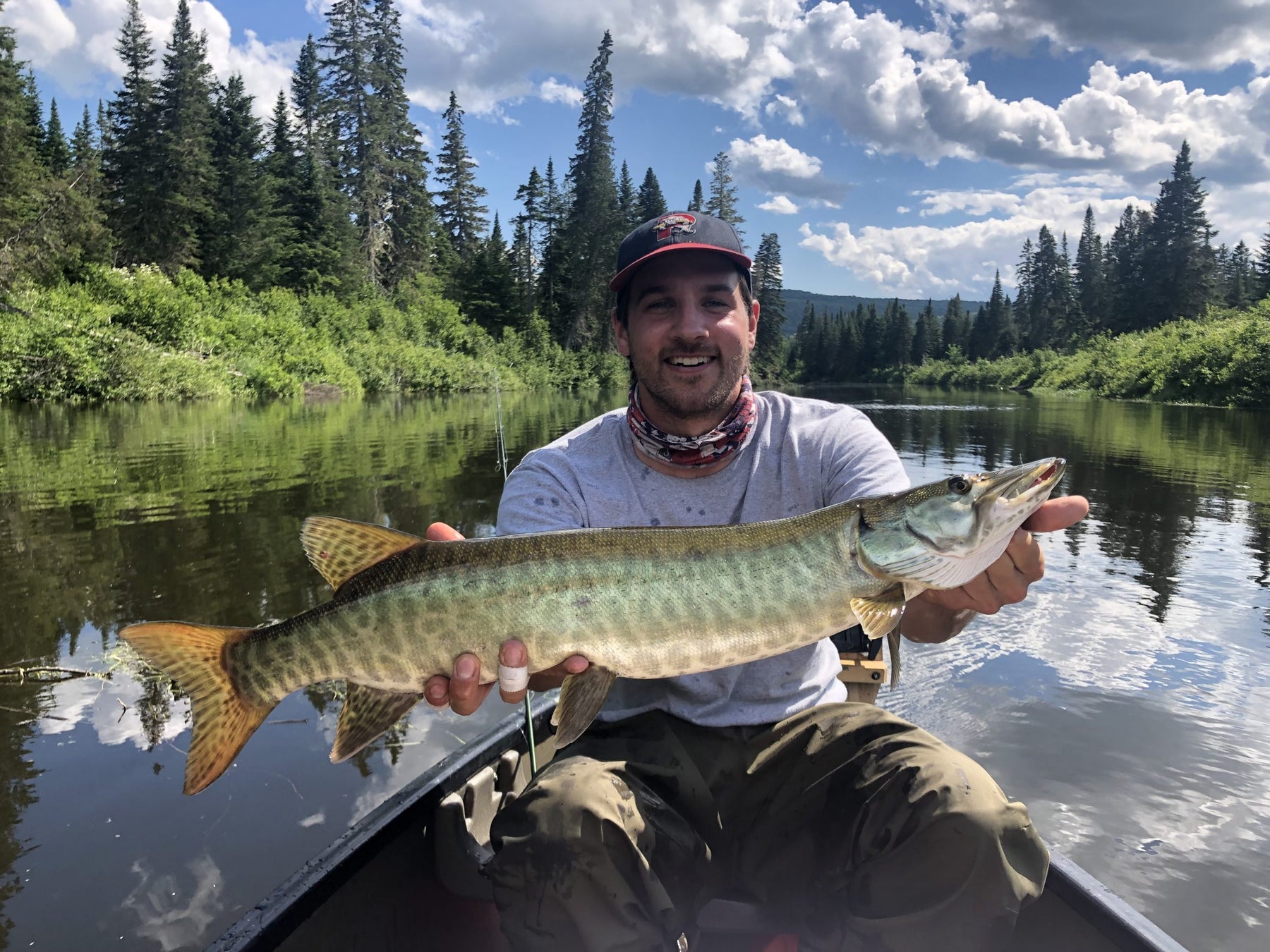 Muskie On The Fly – A Unique Perspective