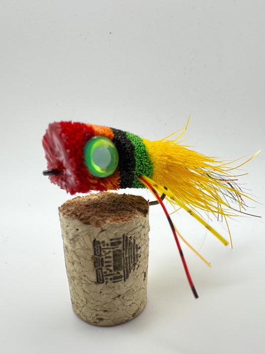 Deer Hair Fruit Cocktail Fly