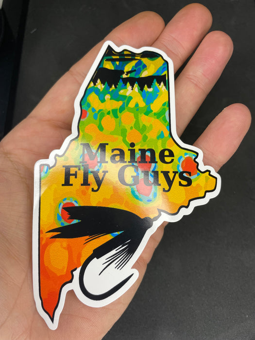 Maine Fly Guy Logo - Brook Trout